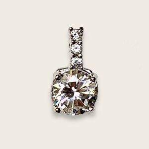 925 Sterling Silver Pendant Round